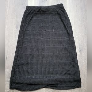 Metro Wear Black Maxi Skirt for Women Size Small